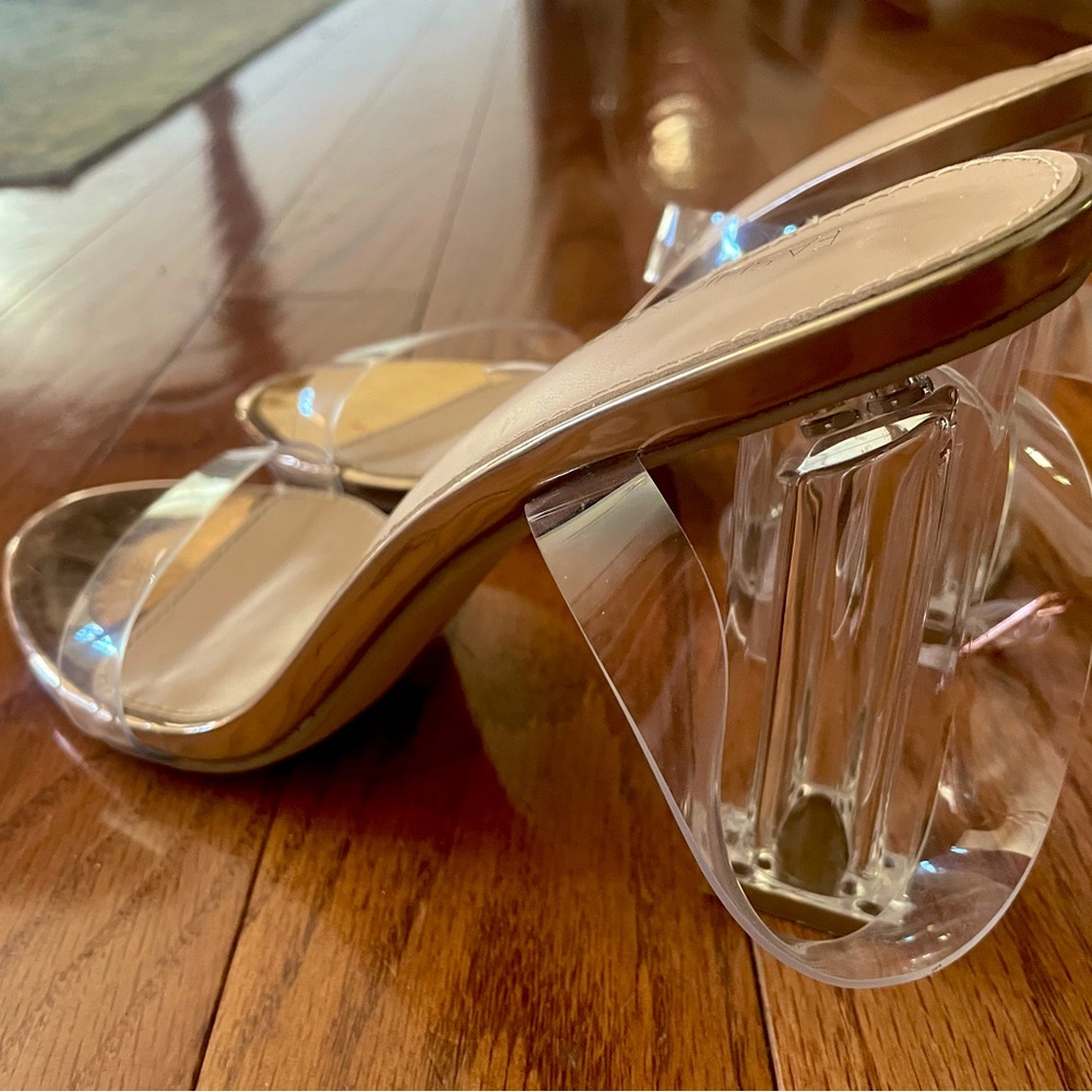 Clear Jelly Heels Fashion Nova 8.5